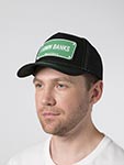 Бейсболка JOHN HATTER арт. R-1194-U00 I Own Banks (черный)